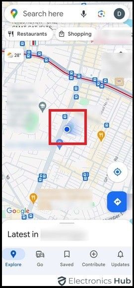 Share Location Via GoogleMaps Android