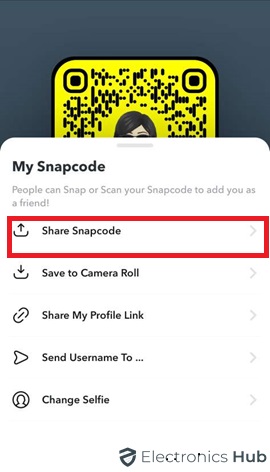 Share Snapcode to add friend-Find a friend on Snapchat