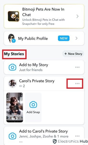 Tap Stories To Delete Story-How to get rid of stories on Snapchat