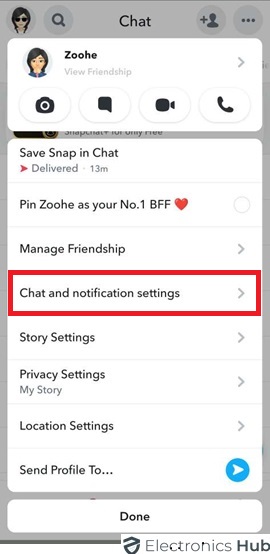 Tap on Your Bestie on Chat to Pin Them