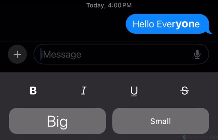 Text effects - iOS 18
