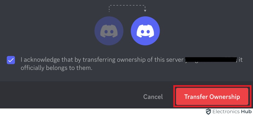 Transfer Ownership-deleting discord servers