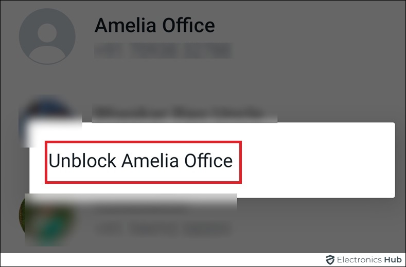 Unblock contact Android-How to find blocked numbers on WhatsApp