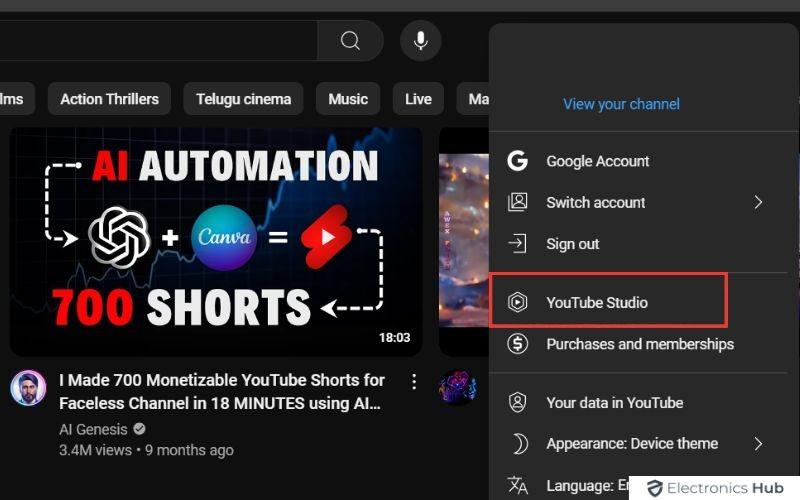 YouTube Studio-YouTubers see who watched their videos