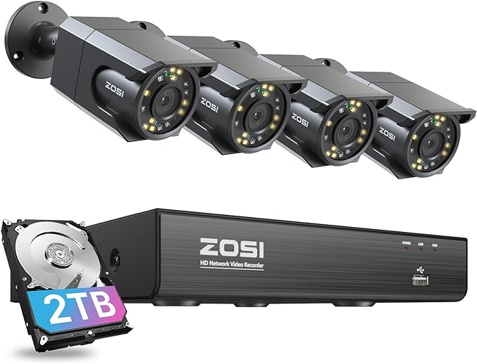 ZOSI 4K Security Camera System