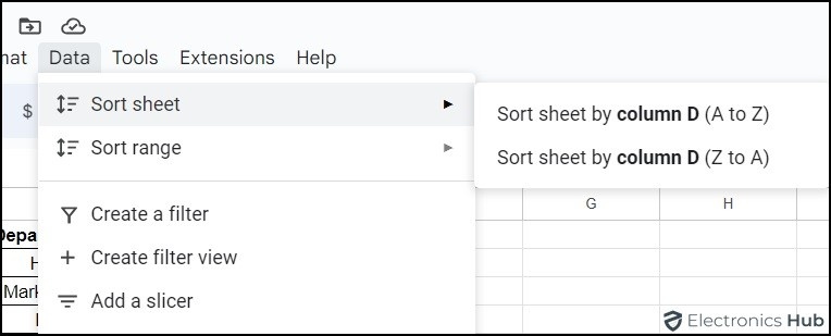sorting googlesheets by date
