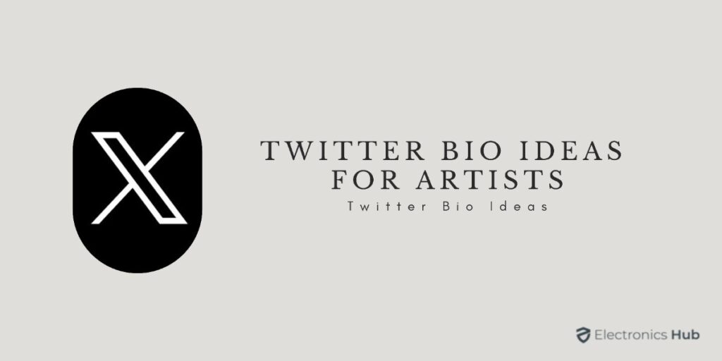 twitter Bio Ideas For Artists